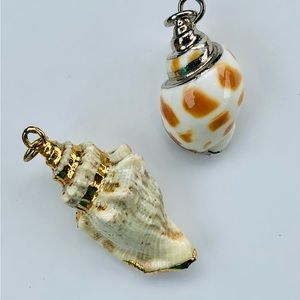 2 Shell Charms